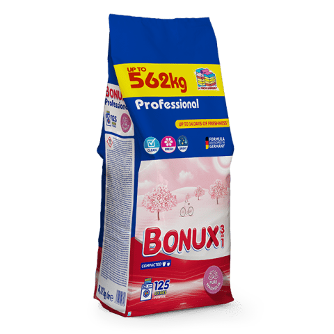 Bonux Professional prací prášek 3v1 Color 125 PD/8,12 kg
