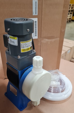 MSV Diaphragm pump,construction: 44, 60l/h @ 5 bar, 130spm,connection: 8x12BSP, 0.06kW 1 phase